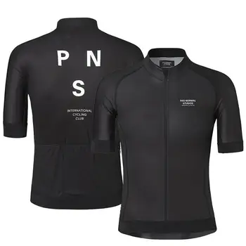 

PNS 2020 Bike Tops Clothing Wear Silicone Non-slip Cyclin Shirt Summer Short Sleeve Cycling Jersey For Men Quick Dry Bicycle MTB