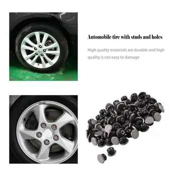 

100pcs 9x12mm Winter Wheel Lugs Car Tires Studs Screw Snow Spikes Wheel Tyre Snow Chains Studs ATV Car Motorcycle Tire