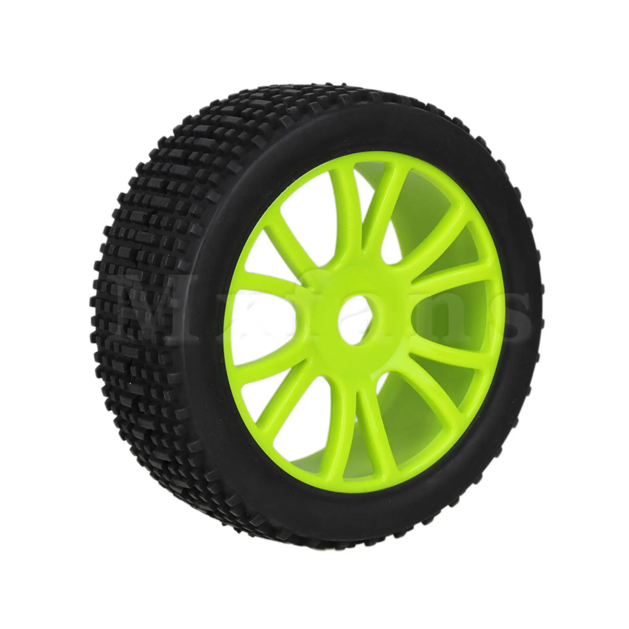 Mxfans 4 x RC1:8 Внедорожник 12 спицевой пластиковый обод колеса + резиновая шина с