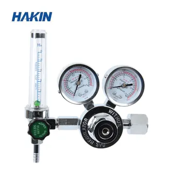 

Qingdao Huaqing YQD-731L nitrogen pressure reducer with flowmeter meter, double head flow adjustable pressure reducer