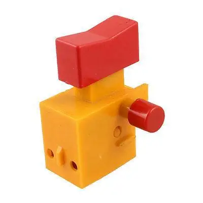 

DPST No+NO Manual Lock Power Tool Trigger Button Switch AC 250V 4A 5E4
