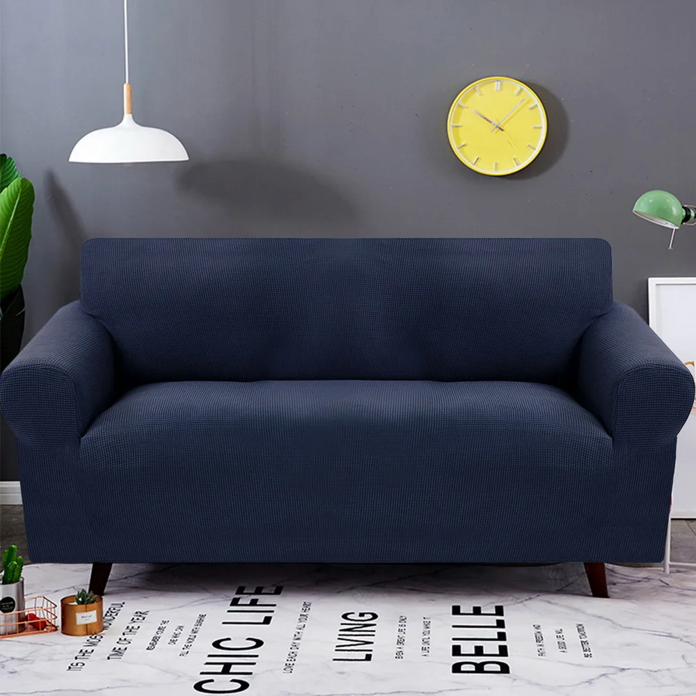 

DIDIHOU 1/2/3/Seat Spandex Elastic Sofa Cover Knitted Stretch Sofa Cover All-inclusive Couch Case Chair Slipcover Living Room