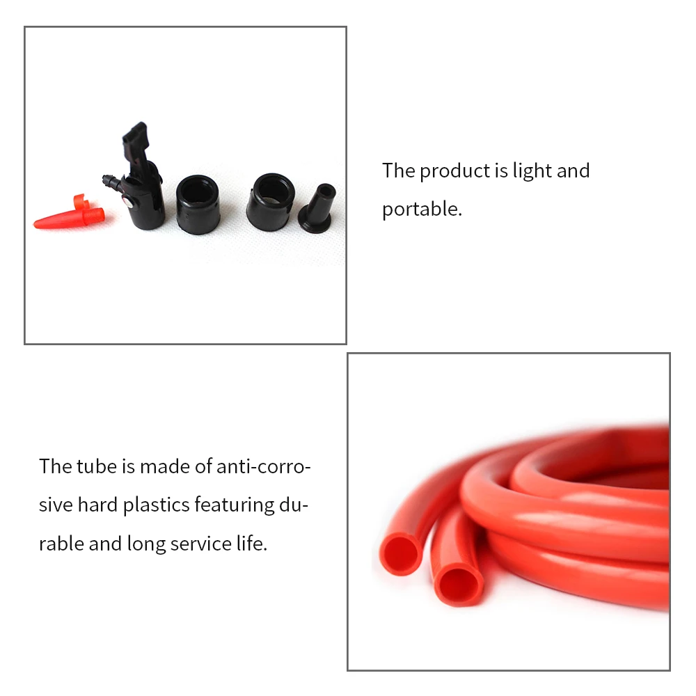 

Hot Dual Purpose Fuel Transfer Pump Kit Fluid Hand Pump with Tubes Connectors Adapters for Gas Oil Liquids