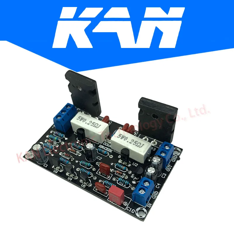 100W 2SC5200+2SA1943 Audio Amplifier Board HIFI Mono Channel Dual DC35V Speaker Home Theater DIY | Электронные компоненты и