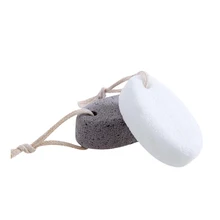 Piede Piede Pietra Lime 2Pcs Double Sided Pedicure Piede File di Rimozione Del Callo Del Piede Cura Scrubber per Pelle Screpolata (colore Casuale)(China)