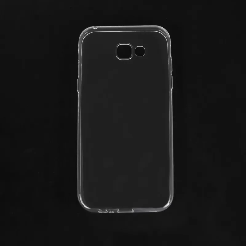 Transparent Ультра тонкий чехол для Galaxy S6 Edge Plus SM-A700F SM-J700F SM-A320F модный прозрачный чехол для телефона для J7 A3 A7 - Цвет: Transparent