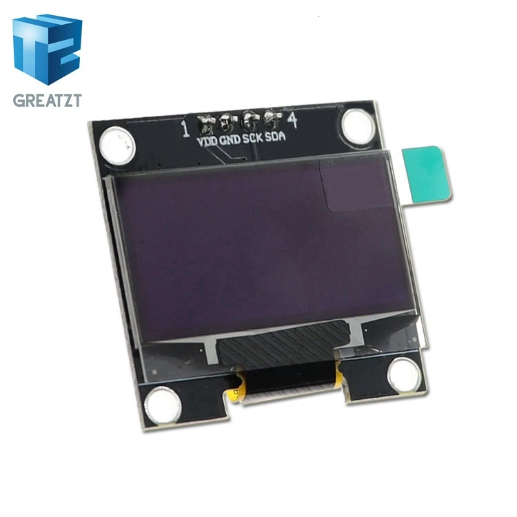 1,3 дюймовый oled IIC Серийный белый OLED дисплей модуль 128X64 IEC SSD1306 12864 плата с ЖК-экраном VDD GND SCK SDA для Arduino черный