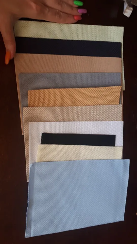 10pcs/lot Aida cloth 18ct 28ct 40ct cross stitch fabric random count color size small grid DIY handcraft supplies