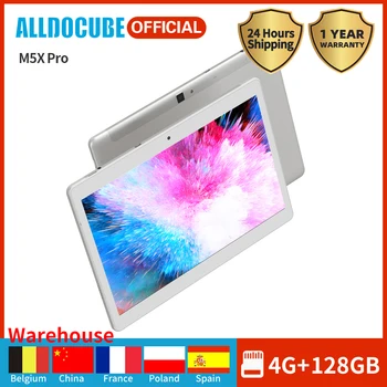 

ALLDOCUBE M5X Pro Game/Education Tablet 10.1 Inch IPS Display MTK X27 Deca Core 4GB RAM 128GB ROM Android 8.0 GPS Dual WIFI