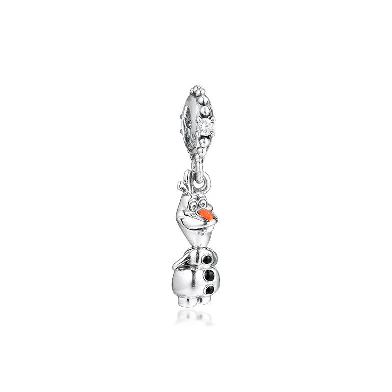 

Fits For Charms Bracelets & Bangle Olaf Dangle Charm Sterling Silver Jewelry For Woman Fashion Beads For Jewelry Making