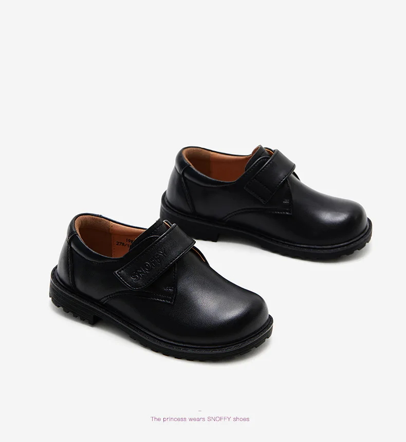 Sapatos de Couro Genuíno para Meninos Sapatos de Festa Marca de Moda Outono Crianças Preto Meninos Flats Sapatos Oxford Escolar Tx521 2019 23 2019 Outono Crianças Sapatos de Couro Genuíno