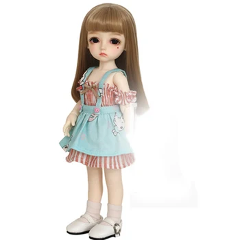 

1/6 30cm Ball Joints Dolls Simulation Makeup BJD Doll with Costume Accessories and Eyes Interactive Dolls Gift For Girls