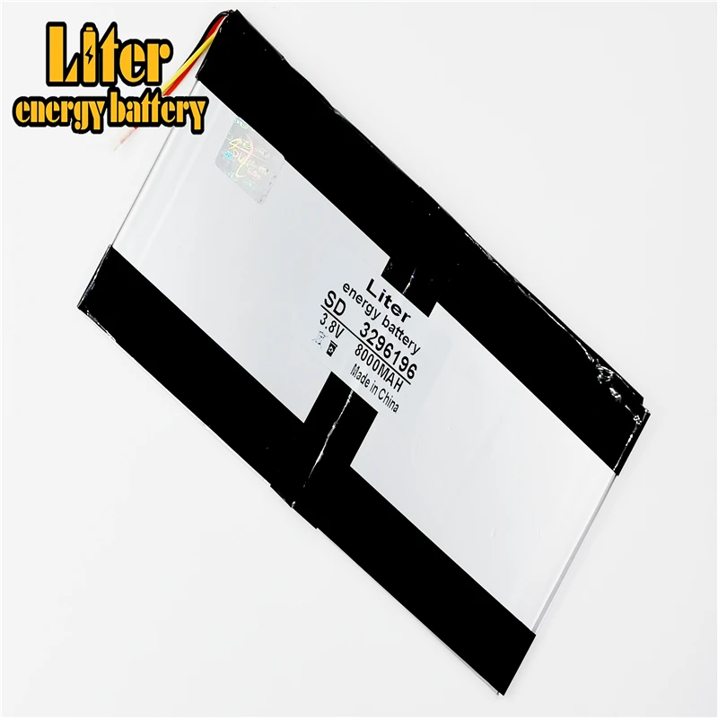 Teclast-bateria para Tablet Fios 3296196 v 3.8 Mah para Teclast X98 Air 3g P98 3g Tablet pc Bateria e energia extra p/ tablet - Imagem 2