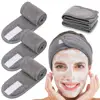 3pcs Make Up Spa Solid Women Headband Sport Protection White Adjustable Wash Face Yoga with Fastener Fashion Hair Accessories ► Photo 1/6