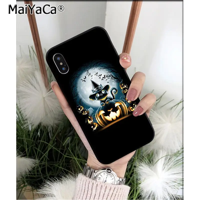 Мягкий высококачественный чехол для iPhone X XS MAX 6 6S 7 7plus 8 8Plus 5 5S XR 11 11pro max MaiYaCa - Цвет: A11