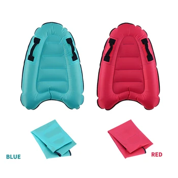 

Outdoor Summer Inflatable Surfboard Buoy Kickboard Children Safe Sea Surfing Board Inflatable Floating Row Pool Air Mattresses