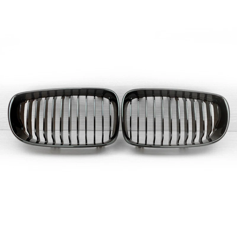 

New For BMW E81 E87 08-11 2pcs/Set ABS Black Car Front Grilles Durable High Quality Car Grille practical Car accessories