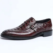 Italian Oxford Shoes For Men Shoes Genuine Leather Crocodile Pattern Formal Wedding Shoes Men Pointed Toe Dress Shoes Italian Oxford Shoes For Men Shoes Genuine Leather Crocodile Pattern Formal Wedding Shoes Men Pointed Toe Dress Shoes