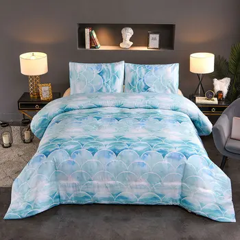 

3D Duvet Cover Set Princess Girl Bedding Set 3Pcs Quilt Cover Pillowcase AU/US King Queen Size Bedlinen Bed Set