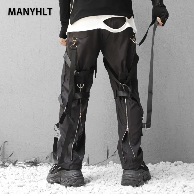 MANYHLT2021seasons Мужская одежда штаны функциональные стрейсеры спортивные брюки