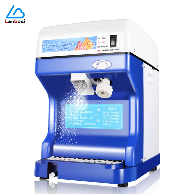

Electric Automatic Ice Crusher Commercial Milk Tea Shop Ice Crusher High Power Snow Ice Smoothie Machine Shaved Ice Machine