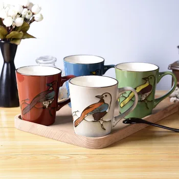 

380ML Ceramic Milk cup mugs travel mug coffee mugs coffee cup travel ceramic mug coffee mugs creative travel mug X002