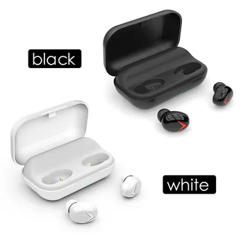 

2019 Newest A8 TWS Subwoofer Wireless Earphones Bluetooth 5.0 ear buds Bluetooth Earphone with Charging Box Headset