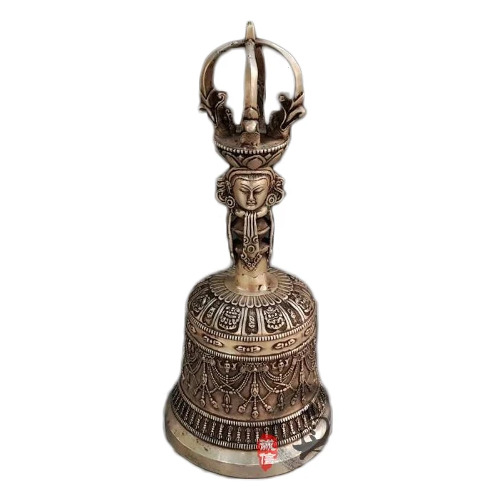 BEST SELLER LAOJUNLU King Kong Pestle Pure Copper Hand Bell Exorcist Protection Family Evil Imitation Antique B