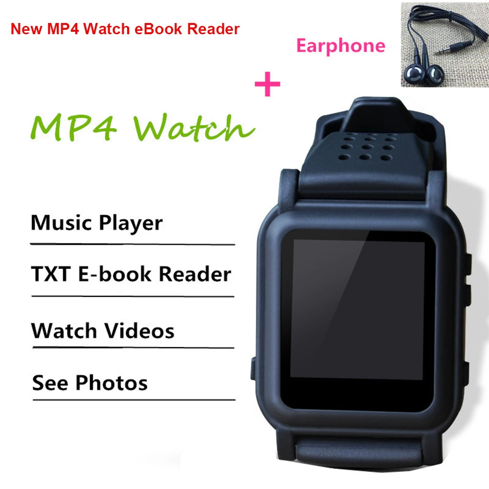 Новые часы для экзамена Смарт-часы 4 ГБ 8 ГБ карта памяти Поддержка чтения электронных книг MP3 музыкальный плеер разные языки сделать звонок часы