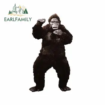 

EARLFAMILY 13cm x 7.5cm for King Kong Personality Funny Car Sticker Waterproof Body for Car Fashion Occlusion Scratch Decals