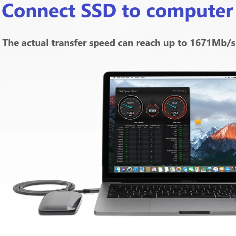 USB3.2 Тип C с e-маркер поддержка передачи данных 20 Гбит/с 20V5A 100 Вт