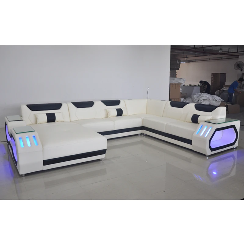 Top Real Leather Wholesale Living Room Furniture Cheap Leather Corner