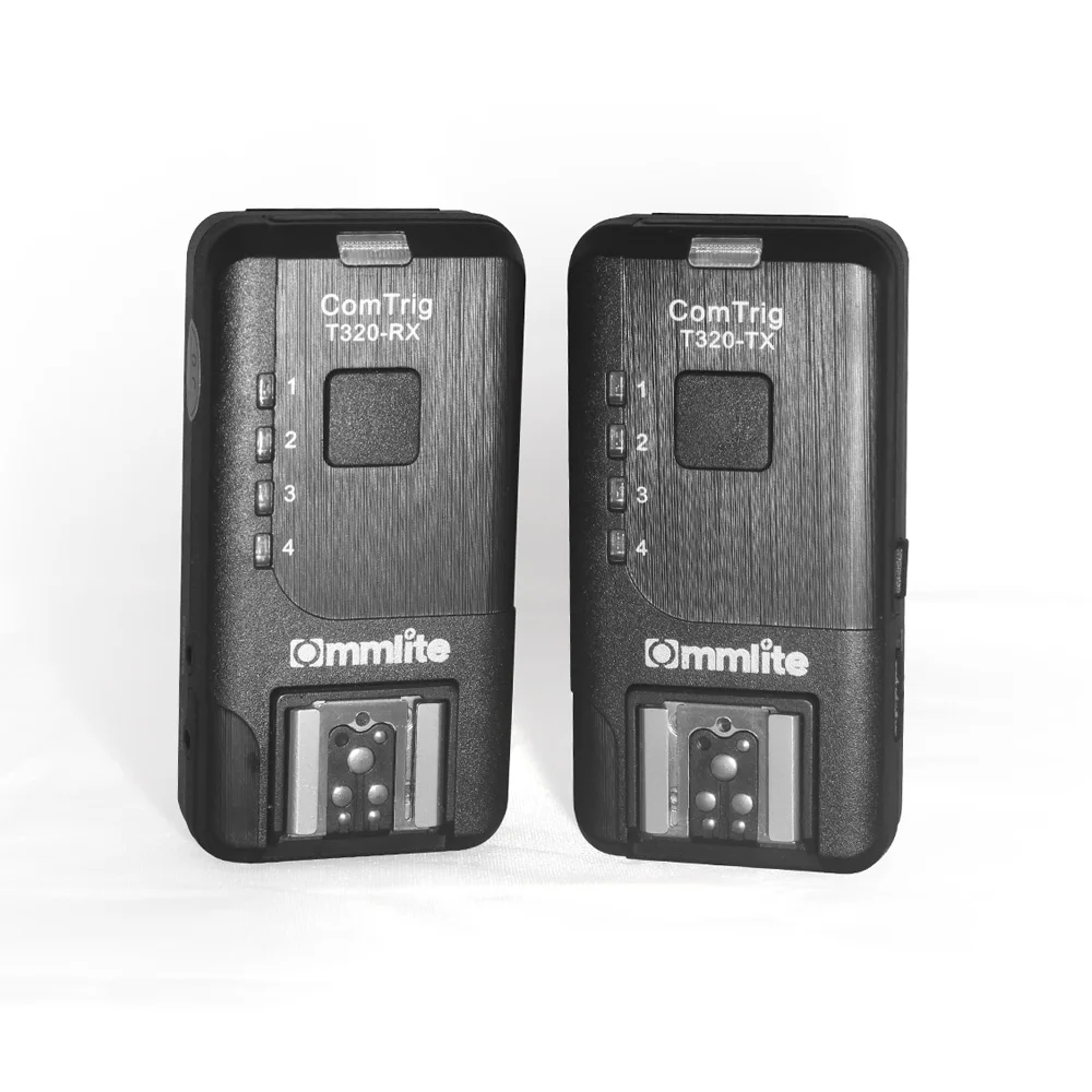 

Camera Flash Accessories ComTrig T320 4-IN-1 Flash Trigger Kit Universal Flash Trigger for Nikon Pentax Cameras