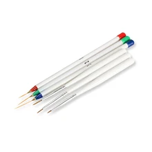 6 шт./компл. уникальный профессиональная Нейл-арт лайнер для рисования Ручка Кисть для рисования инструмент- MS