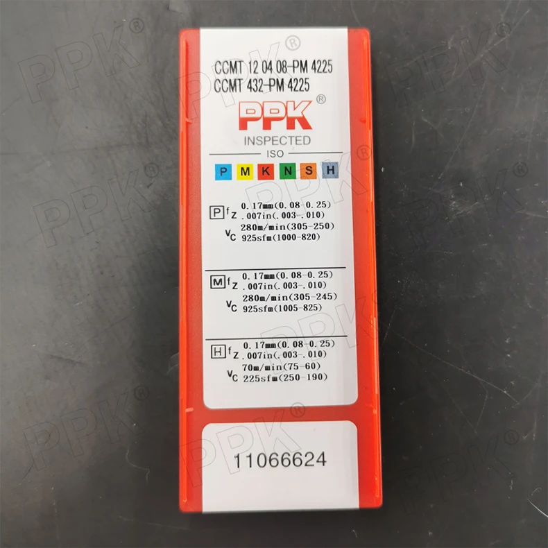 10 шт. CCMT 12 04 08-PM 4225 CCMT 432-PM 4225 внутренний токарный инструмент с ЧПУ Поворотные твердосплавные вставки инструменты лезвие резак токарный станок лезвие