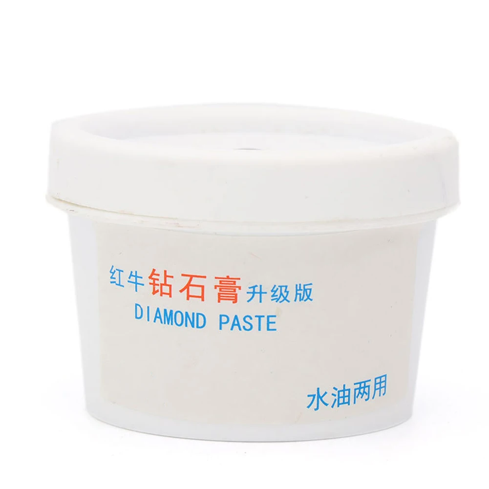60g Effective Water Oil Dual Used Metal Mirror Burnisher Polishing Paste Portable Diamond Grinding Abrasive Buffing Sharpening photo