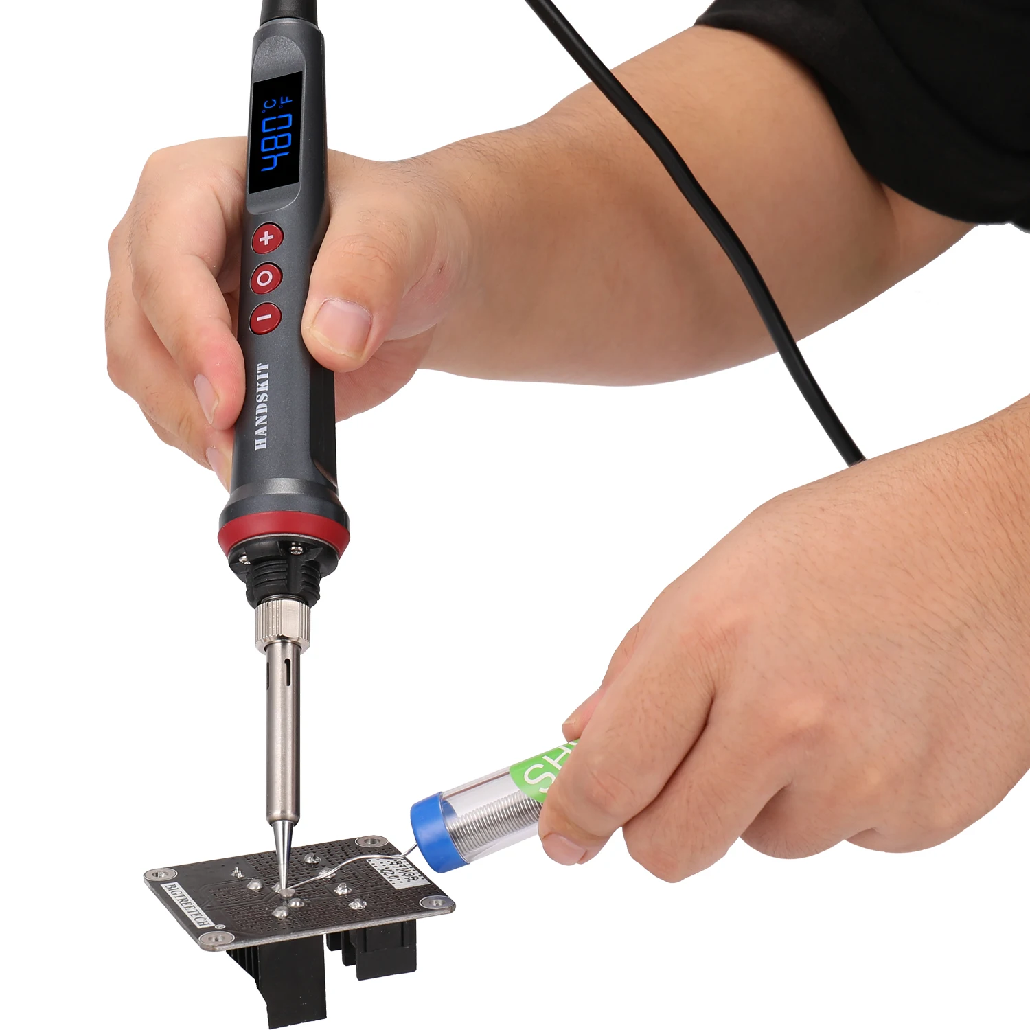 Lötkolben Usb C TS80P Elektrisches Tragbar Digital Lötkolben