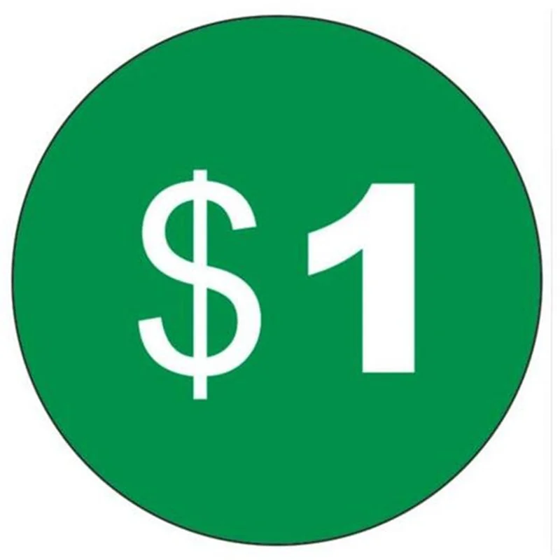 

$1 дополнительная оплата за разницу в цене вашего заказа