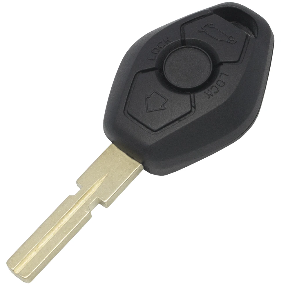 Чехол для автомобильных ключей WhatsKey Сменный с 3 кнопками BMW 1 5 6 7 Series X3 X5 Z3 Z4 E38 E39 E46