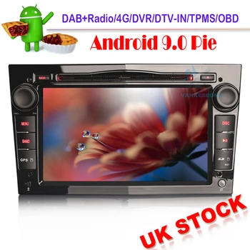 

DAB+ Car Stereo GPS Android 9.0 Autoradio Sat Nav for Vauxhall Corsa C Vectra Zafira B Astra Vivaro WiFi Bluetooth OBD DVT-IN