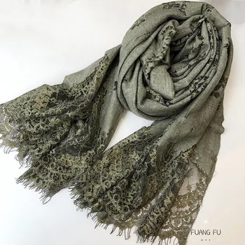 Women's silk lace Scarf Shawl