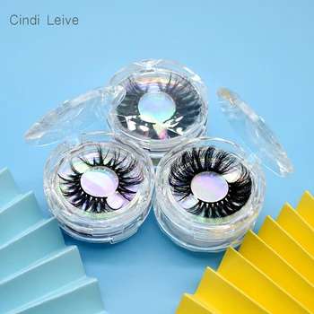 

Mink Eyelashes In Bulk Makeup Eyelash Packaging Boxes Vendor Luxury False Eyelashes 5D Mink Eyelash 25mm Mink Lashes Wholesale
