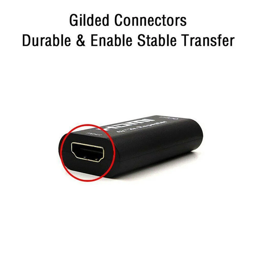 4K* 2K 1080P HDMI кабель ретранслятор сигнала расширитель усилитель до 40 м подходит для домашнего кинотеатра, мультимедийная демонстрация