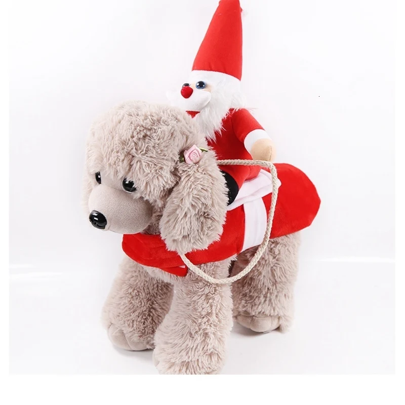 Домашний костюм Kat Kostuum смешные костюмы для собак, собаки, Рождественский костюм, Рождественский Кот, Забавный ковбой, наездник собачий костюм, зимняя теплая одежда