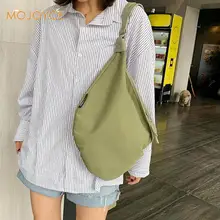 New Women's Shoulder Bag Canvas Handbag Korean Messenger Bag Casual Large Soft Crossbody Messenger Ladies Bucket Bags