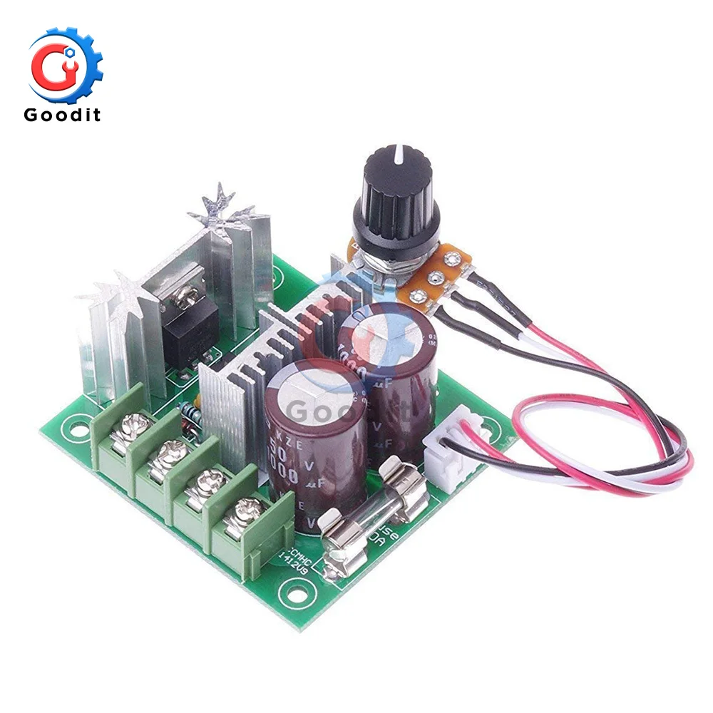 Регулируемый строгий PWM DC 12В 40В 400 Вт 10A контроль 13 кГц Модуль привода 24В 36В CCMHC CCMHCW
