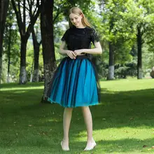 Новая пышная многослойная юбка-пачка из тюля, женская шифоновая юбка средней длины до колена с высокой талией, Женская юбка-пачка, юбка макси