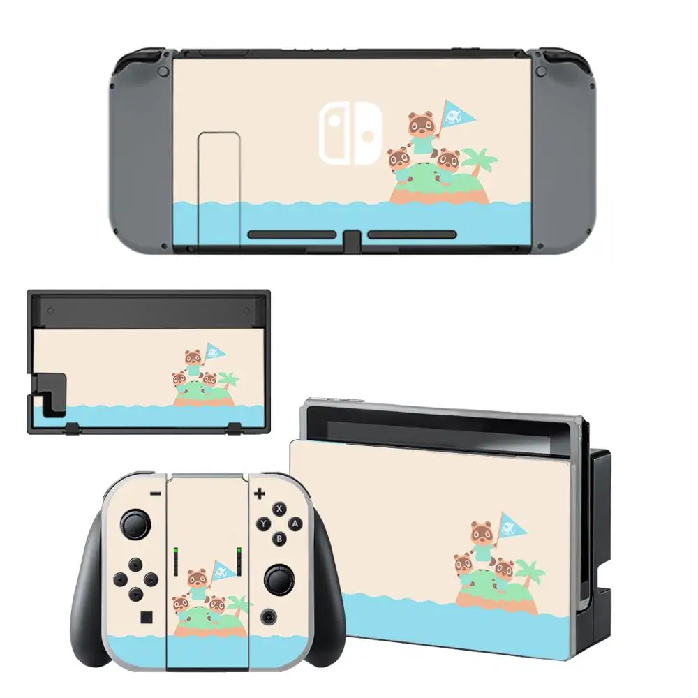 Наклейка для перекрещивания животных Виниловая наклейка Nintendo Switch с защитой