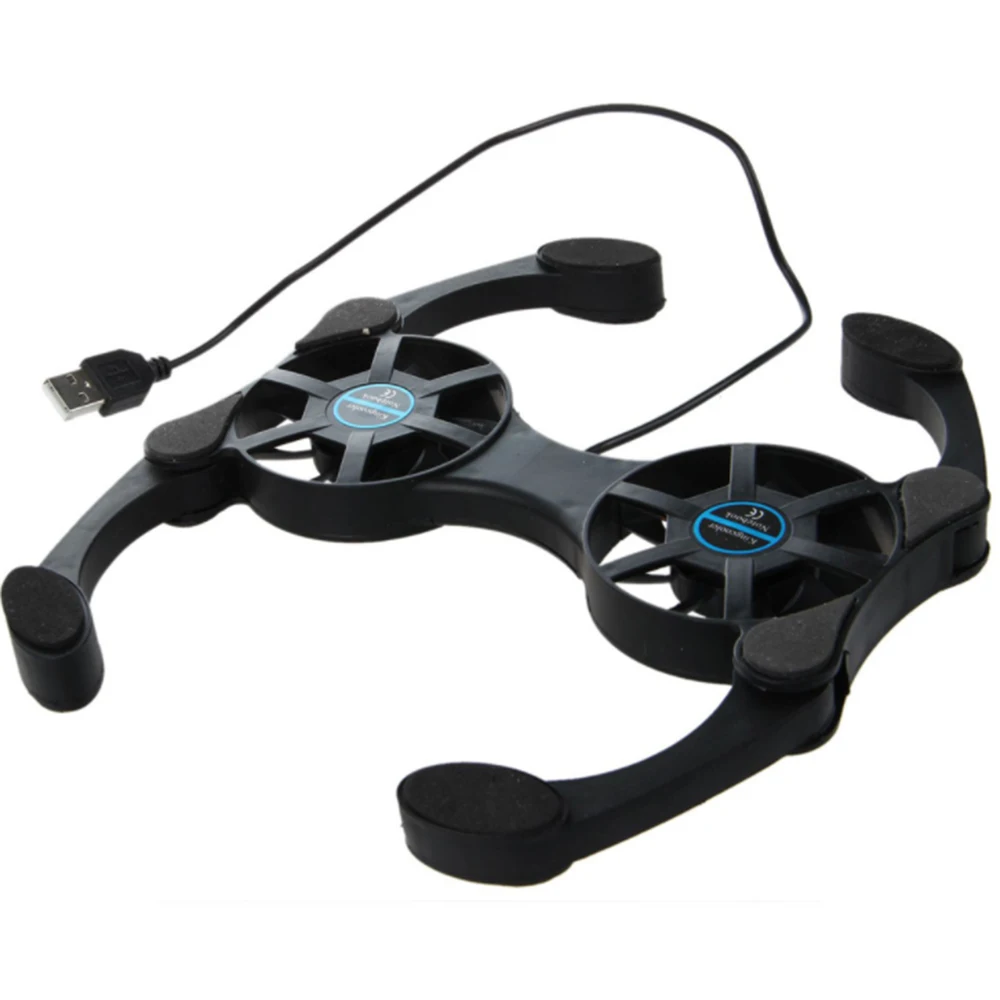 USB Fan Cooler 2 Fan Double Cooling Charging Board Suitable For Portable Computer Notebook laptop fan laptop fan stand laptop cooling pad