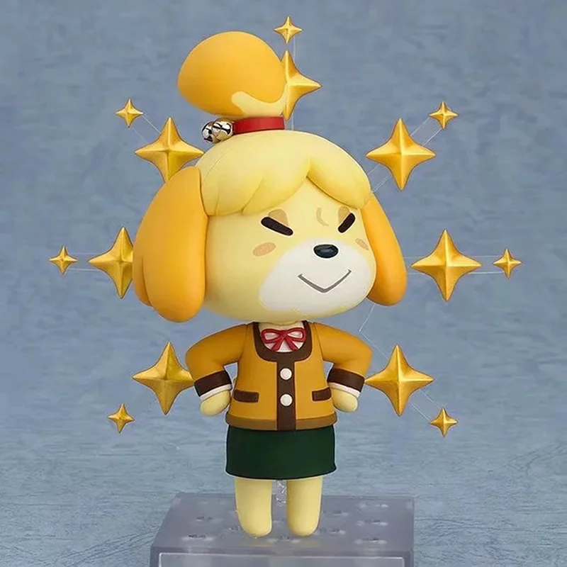 

10cm Anime Animal Crossing Xi Shihui Action Figure Games Q #386 PVC Collection Model Dolls Toys for Gifts